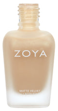 Zoya Sue nail polish bottle from Zoya, with vibrant pink shade and sleek packaging, displayed on a neutral background.