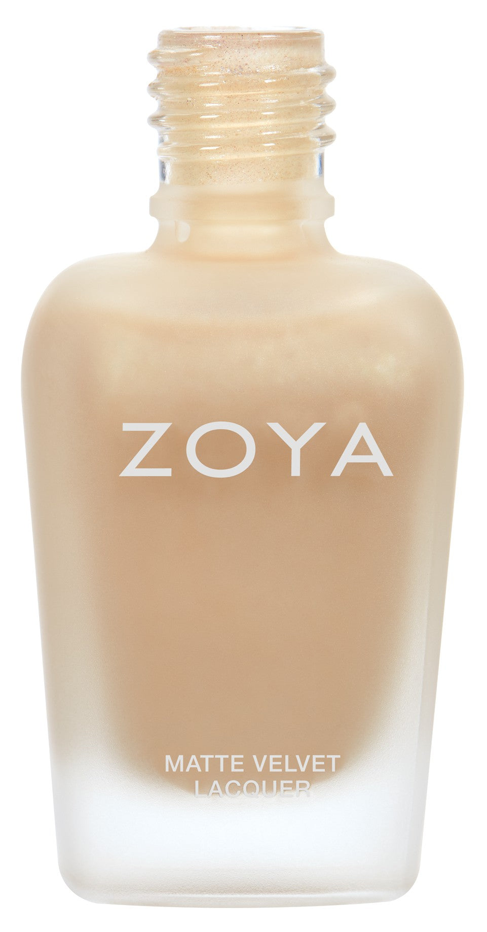 Zoya Sue nail polish bottle from Zoya, with vibrant pink shade and sleek packaging, displayed on a neutral background.