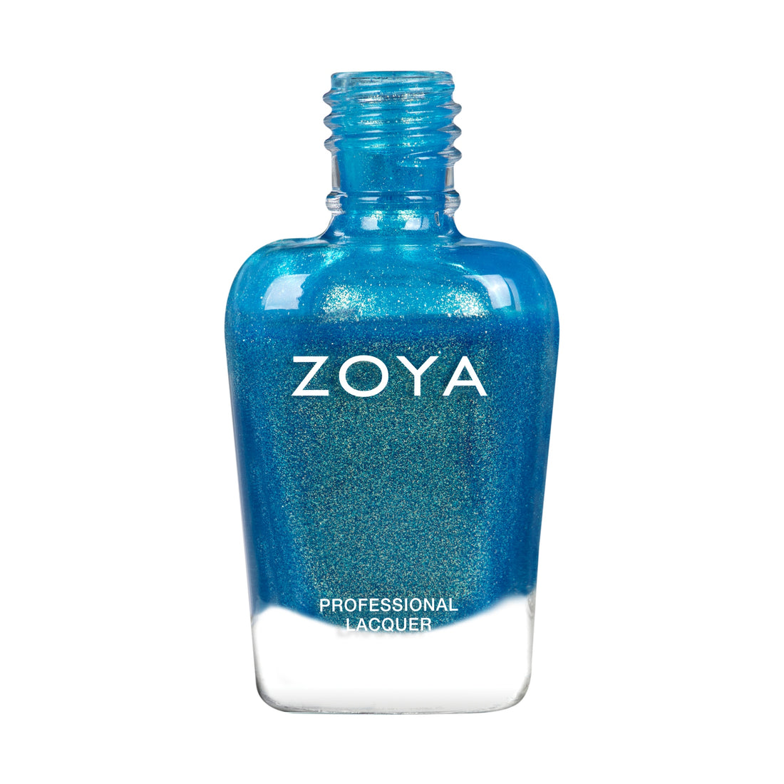 Zoya Summer nail polish bottle with vibrant, summery color and sleek branding, displayed on a neutral background.