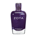Zoya Suri nail polish bottle, a vibrant color from Zoya's nail polish collection, with the cap and branding visible.