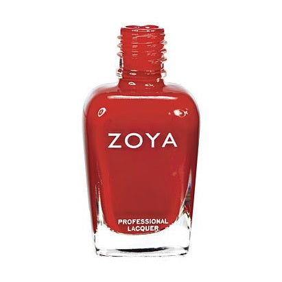 Zoya Tamsen nail polish bottle with a sleek design, showcasing the Zoya Tamsen color for manicures and nail art.