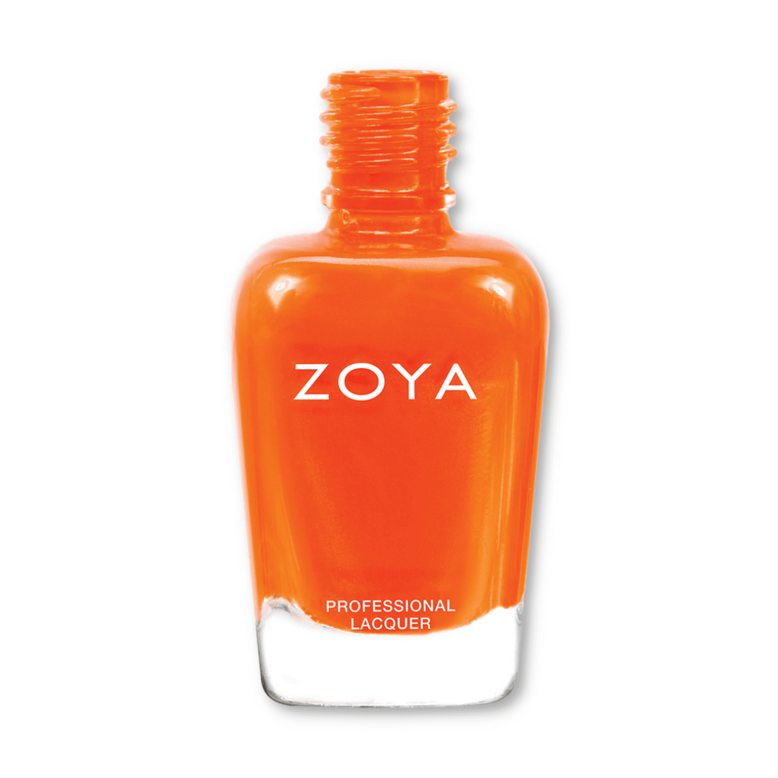 Zoya Thandie nail polish bottle with a sleek design, showcasing the Zoya brand and product label.