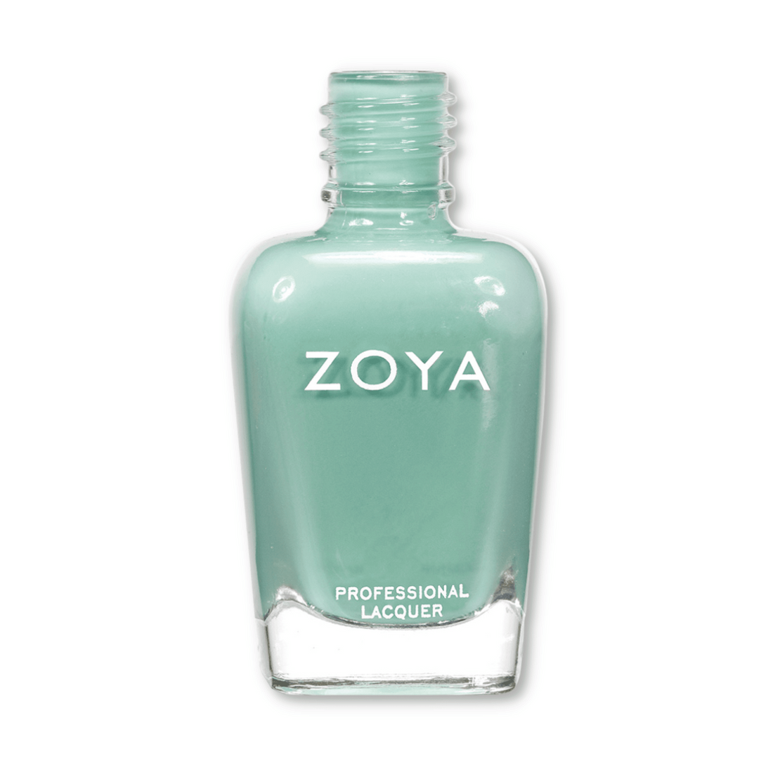 Zoya Wednesday nail polish bottle with deep, rich purple color and sleek Zoya branding on the label